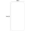 Telforceone Etteri hybrid glass for iPhone 16 6,1"