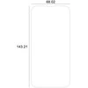 Telforceone Etteri hybrid glass for iPhone 14 / 14 Pro 6,1"