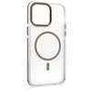 Dėklas Telforceone Etteri Icy Mag case for iPhone 14 Pro 6,1" auksinis