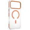 Dėklas Telforceone Etteri Icy Mag case for iPhone 16 Pro 6,3" oranžinis