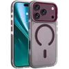 Telforceone Etteri Icy Mag dėklas, skirtas iPhone 17 Pro Max / 18 Pro Max, tamsios vyšninės spalvos