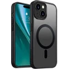 Dėklas Telforceone Eteri Matt Mag Apple iPhone 15 6.1" juoda spalva