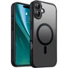 Dėklas „Telforceone Eteri Matt Mag“ Apple iPhone 16 6.1 colio juodas