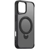 Telforceone Etteri Matt Mag Ring Apple iPhone 16 Plus 6,7" dėklas telefonui juodos spalvos