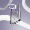 Dėklas Telforceone Etteri Morning Fog case for iPhone 17 6,3" violetinė