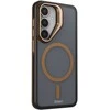 Dėklas Telforceone Etteri Morning Fog case for Samsung Galaxy S25 ruda