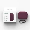 Dėklas Telforceone Etteri silicone case for AirPods Pro 3 dark cherry