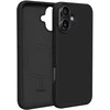 Dėklas Telforceone Etteri Silicone Mag Apple iPhone 16 6,1" juodos spalvos