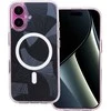 Dėklas Telforceone Flash Mag case for iPhone 16 6,1" juodas