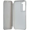 Dėklas Telforceone Fold Mirror View Case for Samsung Galaxy A14 4G / A14 5G sidabrinis