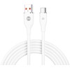 Forever kabelis USB - USB-C 1,0 m 6A baltos spalvos