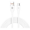 Forever kabelis USB - USB-C 1,0 m 6A baltos spalvos