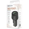 TelForceone Forever automobilinis įkroviklis 1xUSB 2,4A + 1xUSB-C PD 45W LA-04 juodas