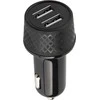 Forever automobilinis įkroviklis 1xUSB 2,4A + 1xUSB QC 3.0 LA-03 juodos spalvos