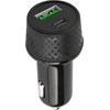 TelForceone Forever automobilinis įkroviklis 1xUSB 2,4A + 1xUSB-C PD 45W LA-04 juodas