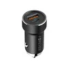 Forever CC-06 PD QC automobilinis įkroviklis 1x USB-C 1x USB 20W juodos spalvos