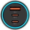 Telforceone Oem Forever įkrovimo stotelė PD QC CC-07-66ACC 1x USB-A 2x USB-C 66W juoda