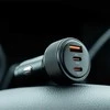 Telforceone Oem Forever įkrovimo stotelė PD QC CC-07-66ACC 1x USB-A 2x USB-C 66W juoda