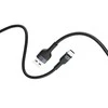 Forever Flexible kabelis USB - USB-C 1,0 m 3A juodos spalvos
