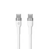 Forever Flexible USB-C – USB-C laidas 1,0 m 60W baltas