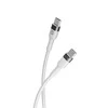 Telforceone Forever Flexible kabelis USB-C - USB-C 2,0 m 60W baltos spalvos