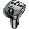 Forever FM moduliatorius Bluetooth 2 x USB-A 1 x USB-C PD 30W TR-370 juodos spalvos