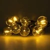 TelForceone Saulės girlianda 5,5 m + 10 LED lempučių aukso spalvos E12 G40 IP44