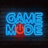 Telforceone Forever Light Neon PLEXI LED GAME MODE mėlynas red FPNE38