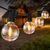 „Telforceone Forever Light“ saulės energija varomos LED girliandos SUNARI FLS-180 8,5 m 10+1 skaidrios lemputės 1800 mAh + nuotolinio valdymo pultas