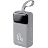 Forever išorinė baterija Vibe-TB65 PD QC 65W 20000 mAh sidabrinė