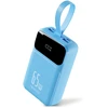 Telforceone Forever power bank Vibe-TB65 PD QC 65W 20000 mAh sky mėlynas