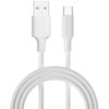 Forever recycling USB-A – USB-C laidas 1,5m 3A KR60-AC-00 baltas