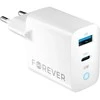 TelForceone Forever TC-06-45AC GaN PD QC įkroviklis 1x USB-C 1x USB 45W baltas