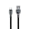 Forever Tornado kabelis USB - microUSB 1,0 m 3A juodos spalvos