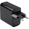 Forever Vibe-TC45AC GaN PD QC įkroviklis 1x USB-C 1x USB 45W tamsiai pilkas