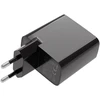 Forever Vibe-TC45AC GaN PD QC įkroviklis 1x USB-C 1x USB 45W tamsiai pilkas