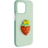 Dėklas Telforceone Fruit 2in1 case for iPhone 12 / 12 Pro 6,1" žalias