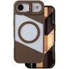 Dėklas Telforceone Fusion Mag case for iPhone 17 Air 6,6'' ruda