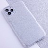 TelForceone Glitter 3in1 dėklas skirtas Apple iPhone 12 Mini 5,4'', sidabrinis