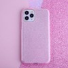 TelForceone Glitter 3in1 dėklas skirtas Samsung Galaxy A13 4G, rožinis
