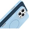 Dėklas Telforceone Glitter Thin Mag case for iPhone 15 6,1" mėlynas