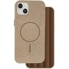 Dėklas Telforceone Glitter Thin Mag case for iPhone 17 Pro 6,3" ruda