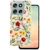 Dėklas Telforceone Glow Glam case for Motorola Moto G86 baltas