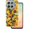 Dėklas Telforceone Glow Glam case for Motorola Moto G86 oranžinis