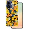 Dėklas Telforceone Glow Glam case for Oppo Reno 13F 5G (Global) / 13FS 5G oranžinis