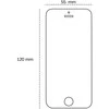 TelForceone Grūdintas stiklas 2,5D skirtas iPhone 5 / 5S / 5C / SE
