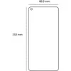 TelForceone Grūdintas 2,5D stiklas, skirtas "Oppo Reno 6 5G