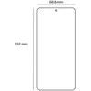 TelForceone Grūdintas 2,5D stiklas, skirtas "Motorola Edge 30