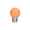 LED lemputė E27 G45 2W 230v oranžinė 5vnt Forever Light