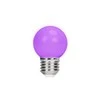 LED lemputė E27 G45 2W 230v violetinė 5vnt Forever Light